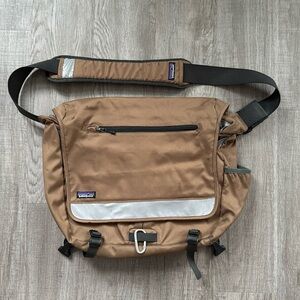 Light Brown Patagonia Large Messenger Bag